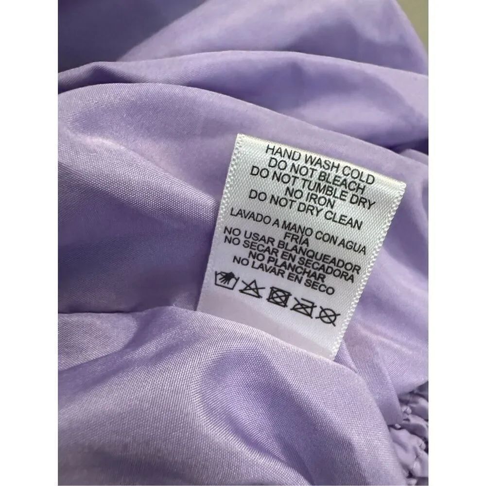 Judith March Purple Puffer Jacket - Picture 6 of 8